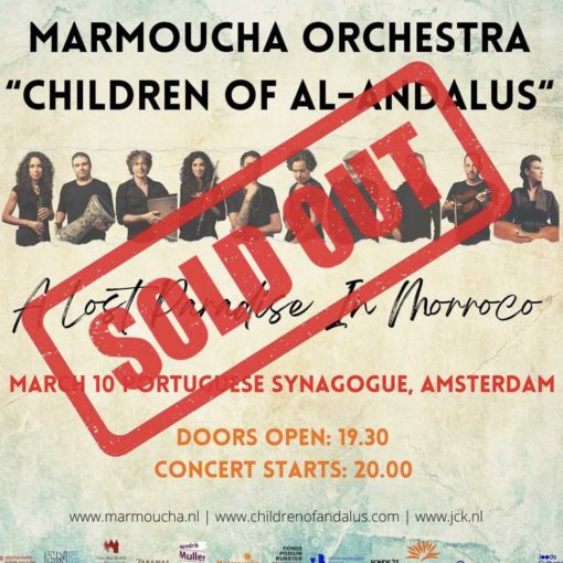 SOLD OUT!!! Marmoucha Orchestra presenteert “Kinderen van Al-Andalus” – een Arabo-Andalusische muziekreis