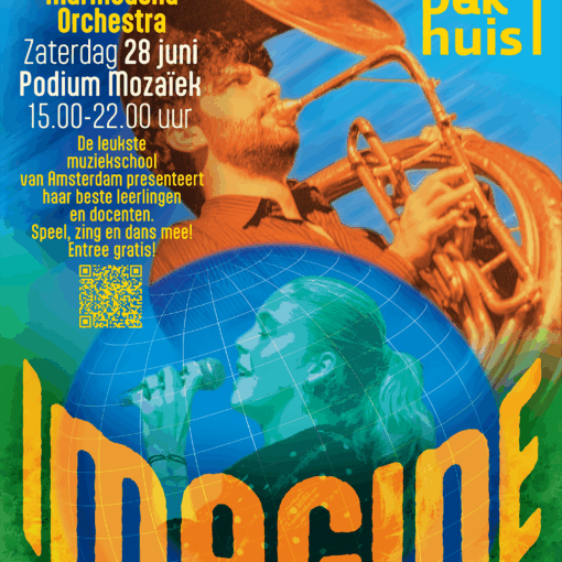 Marmoucha Orchestra @ Imagine Zomerfestival - Podium Mozaïek