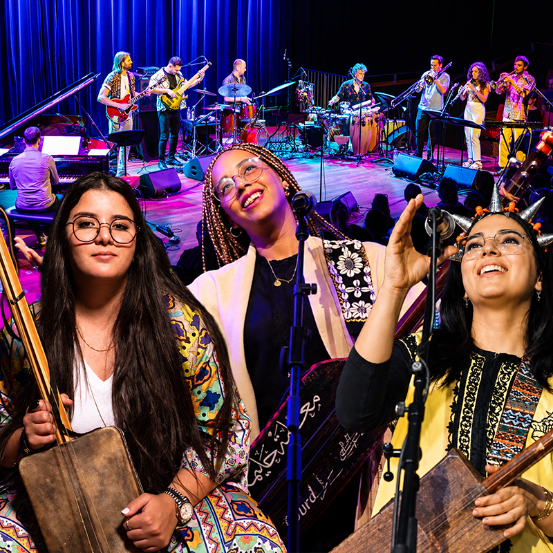 Marmoucha Orchestra و The Super Gnawa Girls